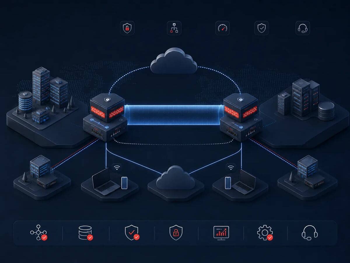 VPN és magas rendelkezésre állású hálózati infrastruktúra