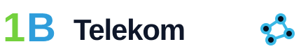 1B Telekom logo