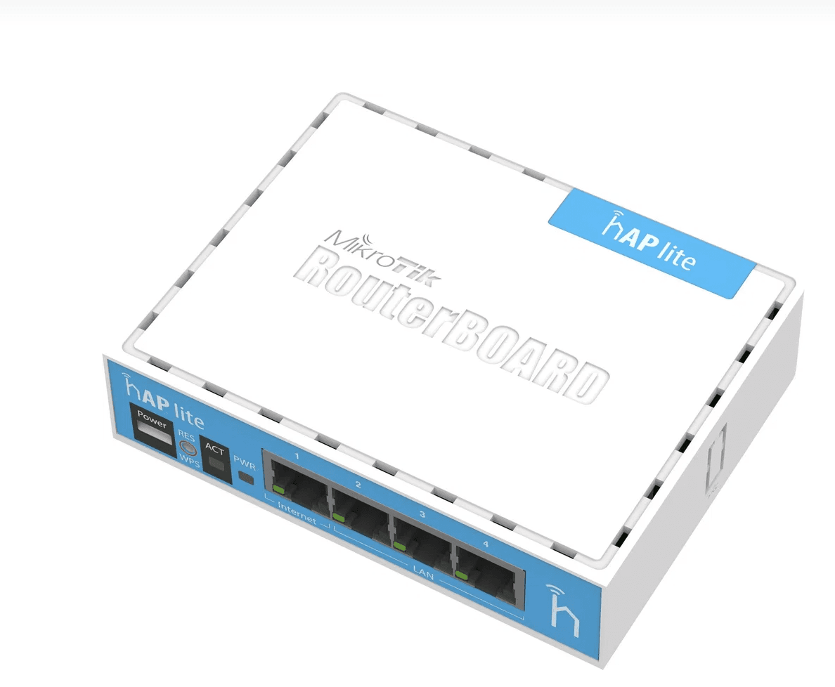 Роутер MikroTik hAP lite RouterBOARD