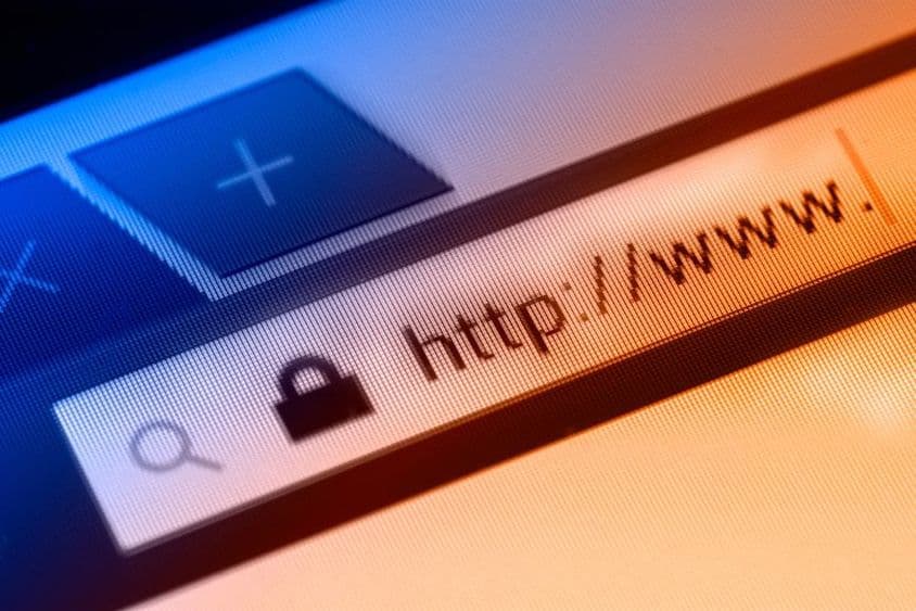 ssl - weboldal címe böngészőben.