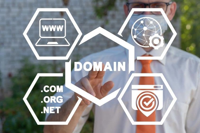 Web hosting, DNS technológia.