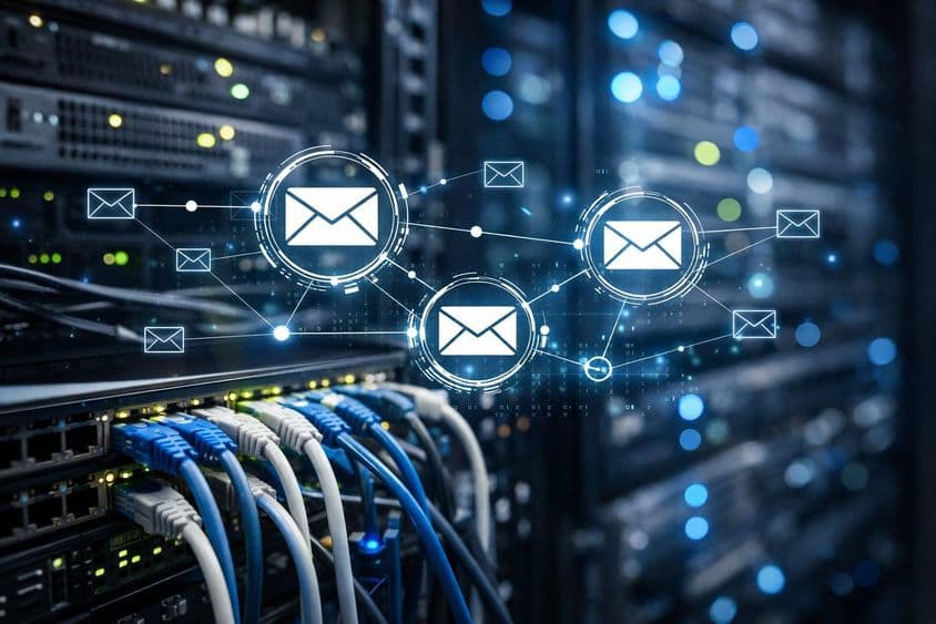 Strukturált vállalati e-mail infrastruktúra