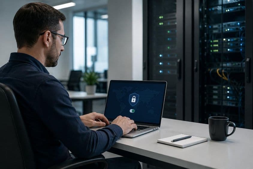 VPN kapcsolat szerverhálózat eléréséhez