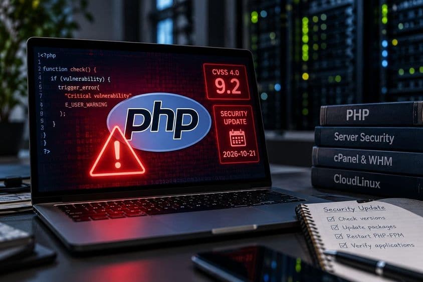 Kritikus PHP biztonsági figyelmeztetés